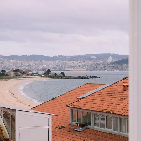 Ideal En Primeira Linea De Playa By Lejlighed Cangas do Morrazo